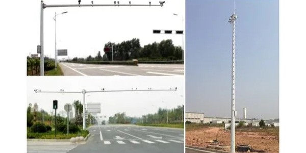 深圳监控立杆厂家给您介绍八角监控杆和锥形监控杆有什么区别