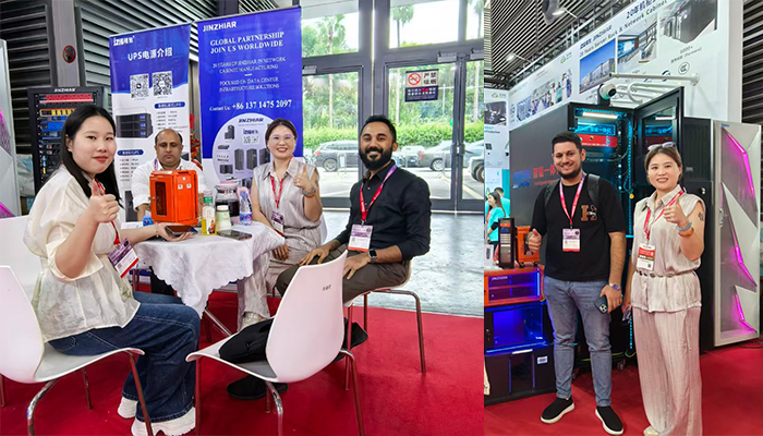 精致机柜安博会1