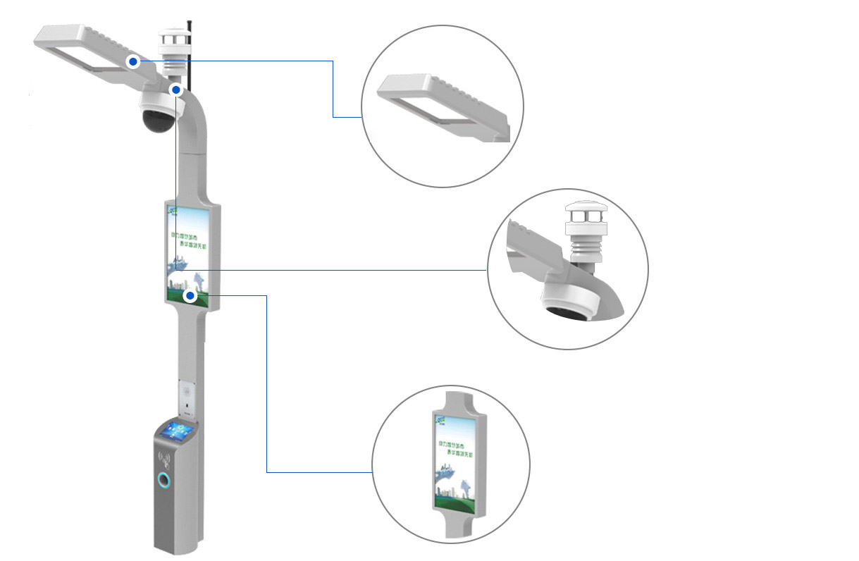 智慧路灯杆产品细节