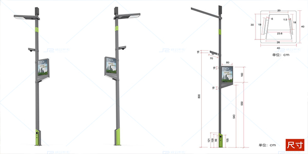 城市智慧灯杆定制厂家介绍智慧路灯杆详尽使用教程