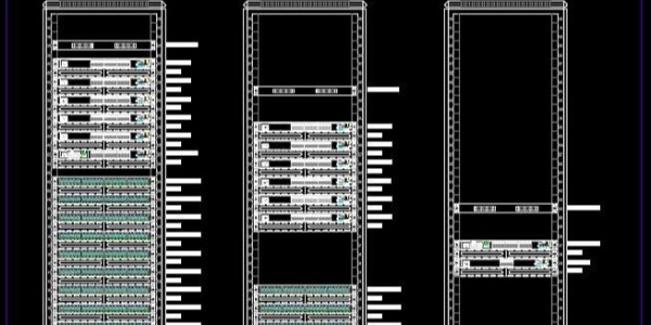 机柜内部如何布置？常见型号机柜设备布局图详解
